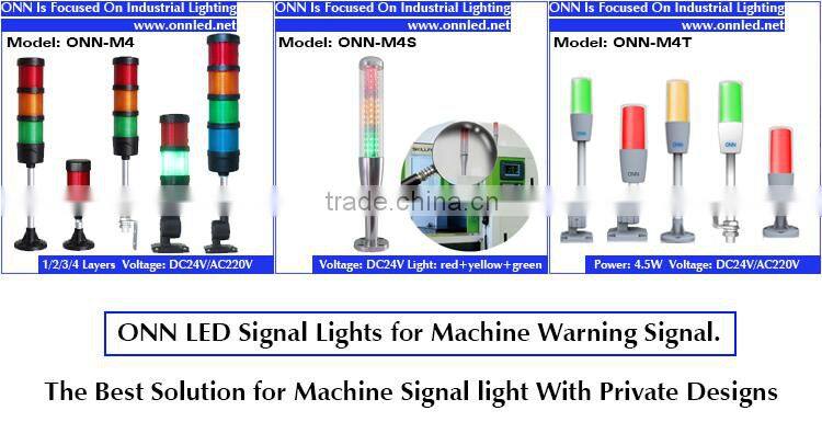 ONN-M4S Tri-color Flash Led Warning Lights For Machines
