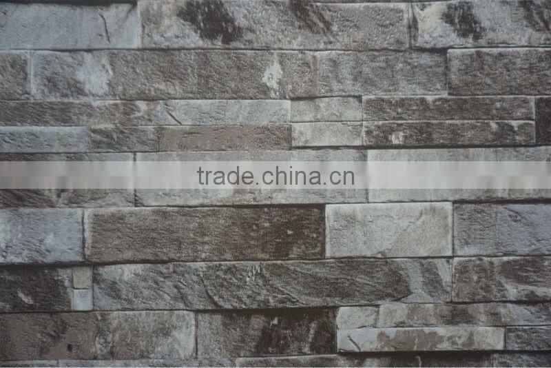 3d stone wallpaper for home decoration