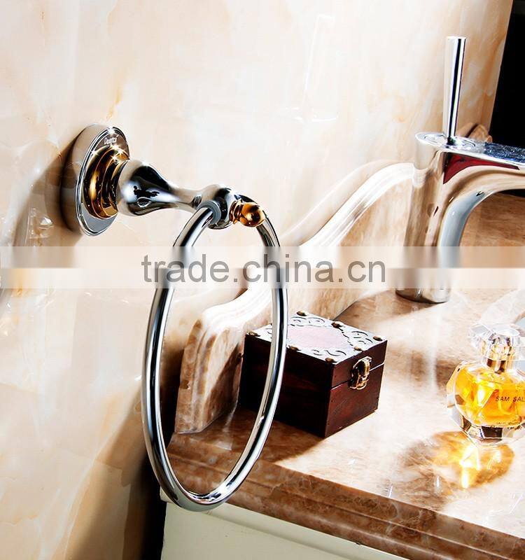 80960 bathroom accessory hotel use towel ring towel for bathroom Closed circle Towel holder