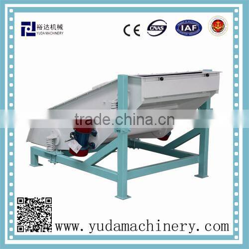 YUDA SFJZ 125*1 vibratory sifter for pellet feed made by changzhou YUDA with CE, ISO, SGS certificates