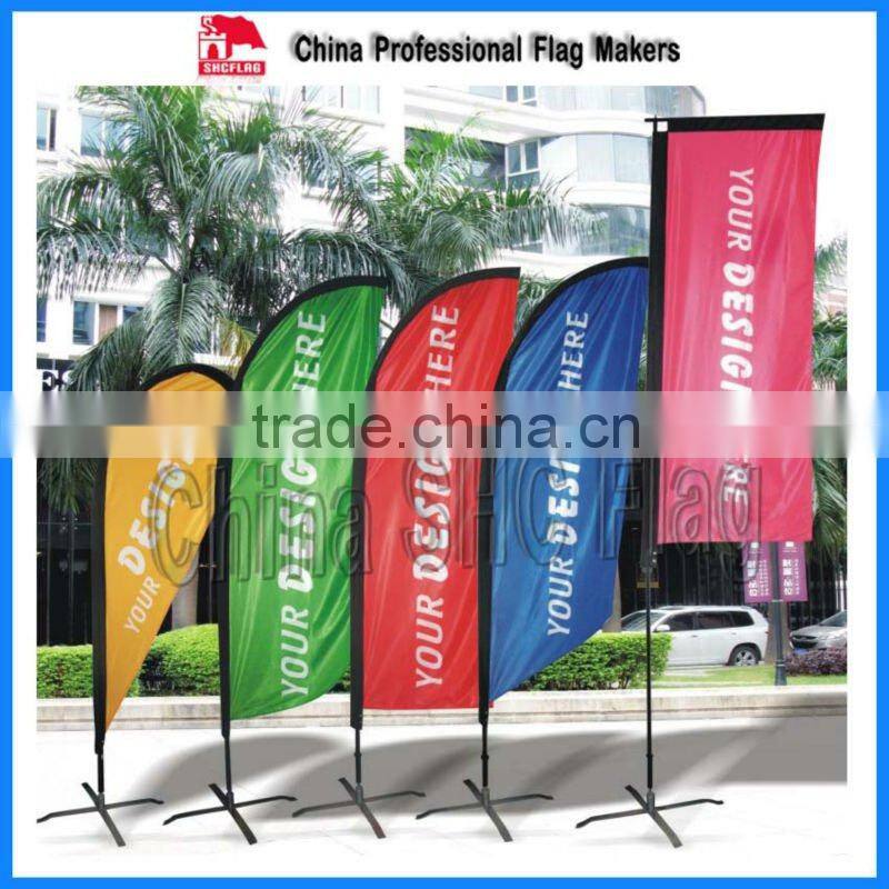 Custom beach flags beachflag brand flags printed banners vinyl outdoor