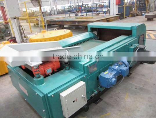 Recovery of non-ferrous metal aluminium scrapbroken glass scrap :Eddy current separator