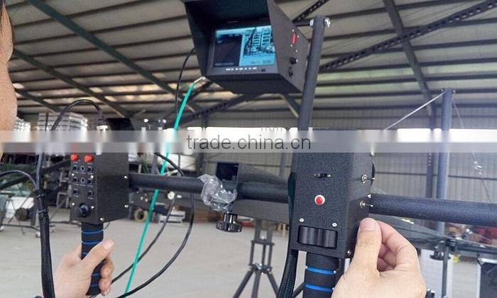 Factory supply photography 8m 2-axis motorized dutch head scorpio video camera jib crane for video filming camera