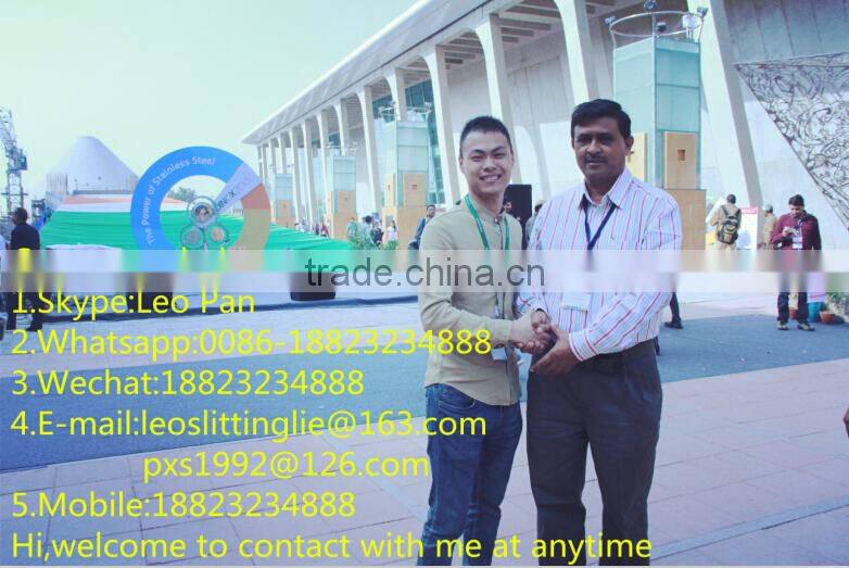 high precision stainless steel/CR/HR coil slitting line