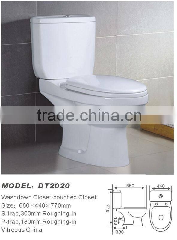 Doooway Classic design ceramics inodoro D05A