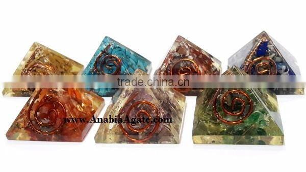 Rose Quartz Copper Wire Wrapped Orgone Antenna