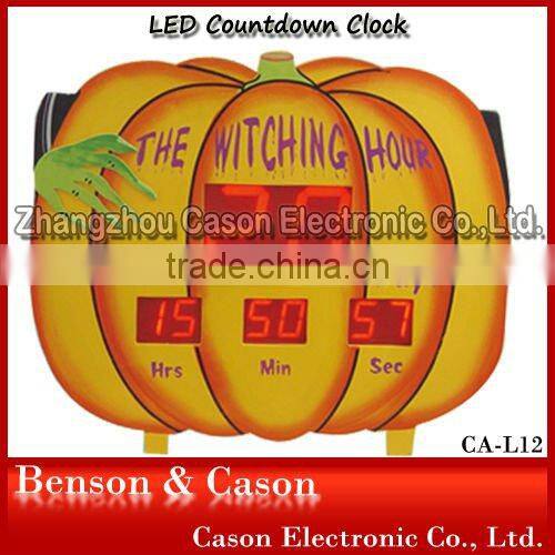 LED Count Down Clock LED Table Clock Gift