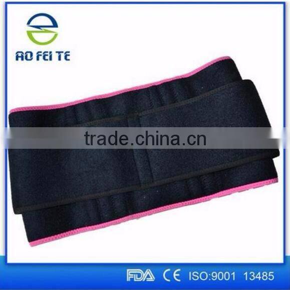 private label adjustable Spinal Abdomen tummy trimmer back support Waist Slim Belt for exercise body slimming
