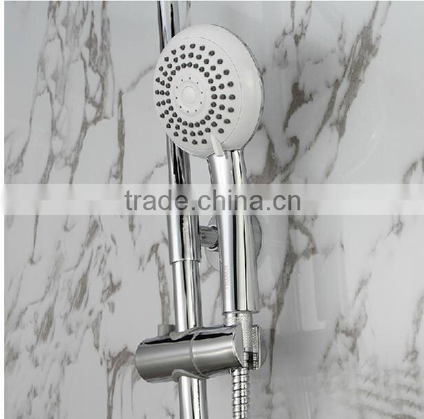 CE Shower Set with Hand Shower,Overhead Shower, Slide Mount shower set