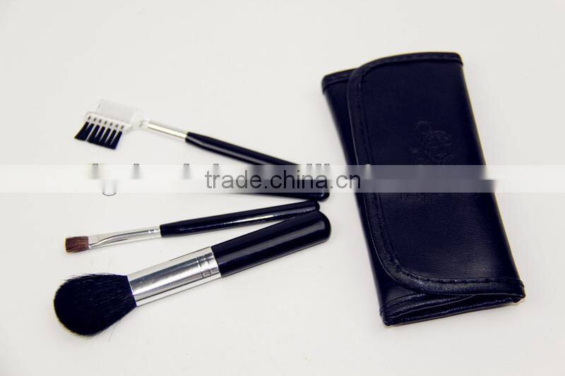 New Arrival 4PCS Cosmetic Brushes Animal Hair Beautiful Brush Set Makeup Brushes
