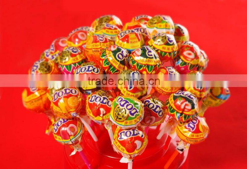 HFC Dr. Bear 6094 cola flavour filling lollipops