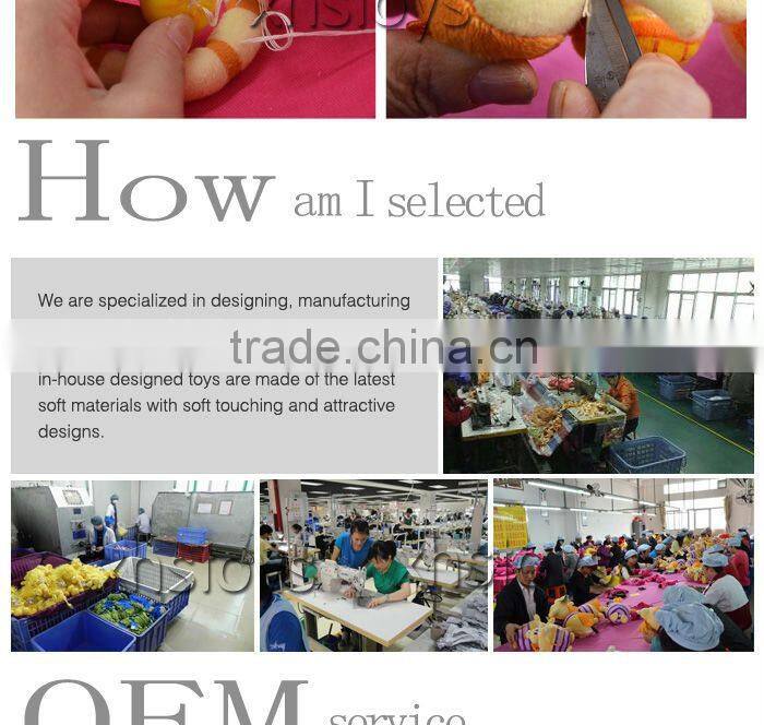OEM Design High Quality Plush Keyring