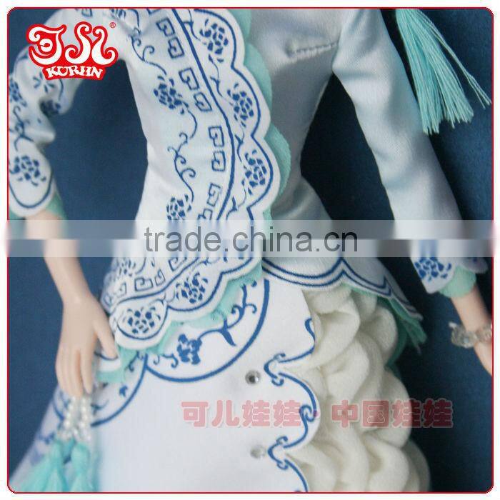 11'' or 11.5'' high end fashion Chinese lady doll gift