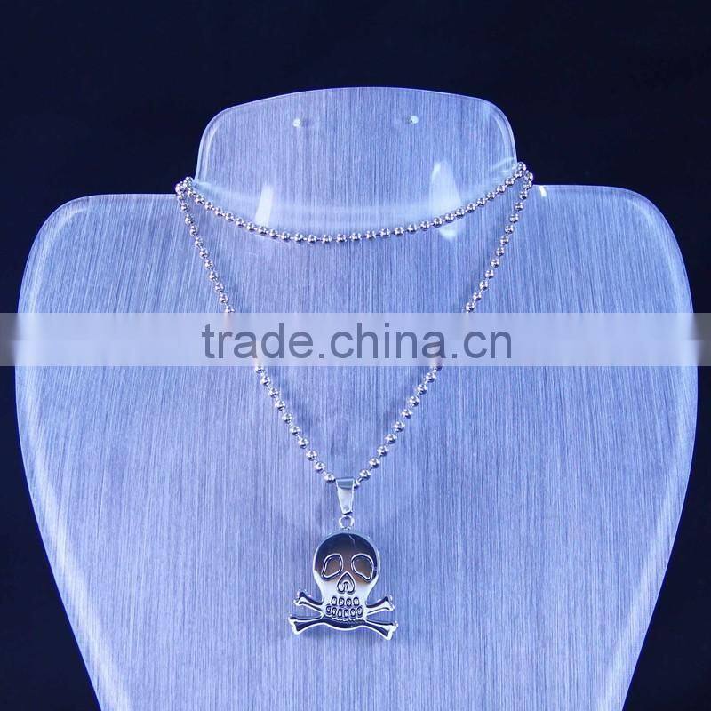 silver pendant necklace wholesale hip hop jewelry