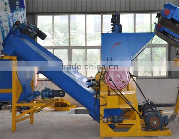 PLASTIC BOTTLE CRUSHING MACHINE WITH CLAW BLADES