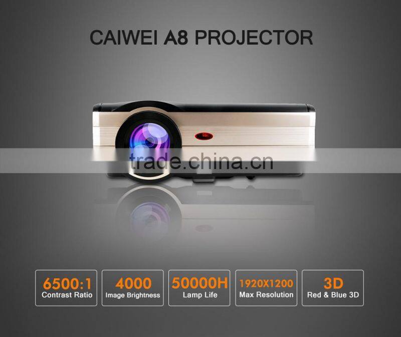 Multimedia Projector 4000 Lumen Home Cinema Projector