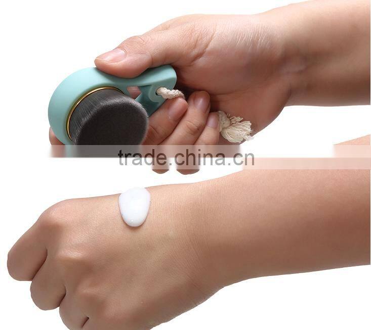 New Soft Mild Fiber Exfoliating Facial Brush Facial Face Deep Cleansing Clean Wash Pore Care Brush Head Wood face cleaner Hot