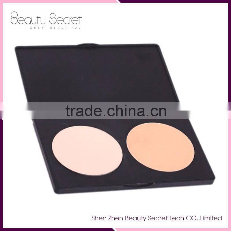 High quality 2 color Powder cake palette