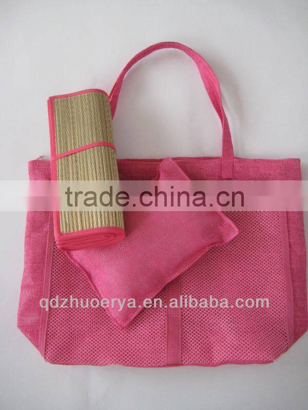 Summer straw bag