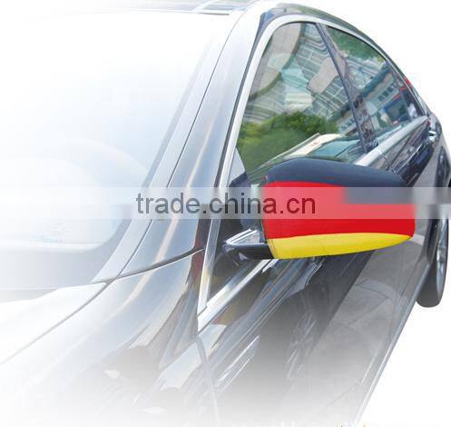 Wholesale 2016 cheapeast promotional car wing mirror cover flag/Car mirror cover flag for 2016 european cup