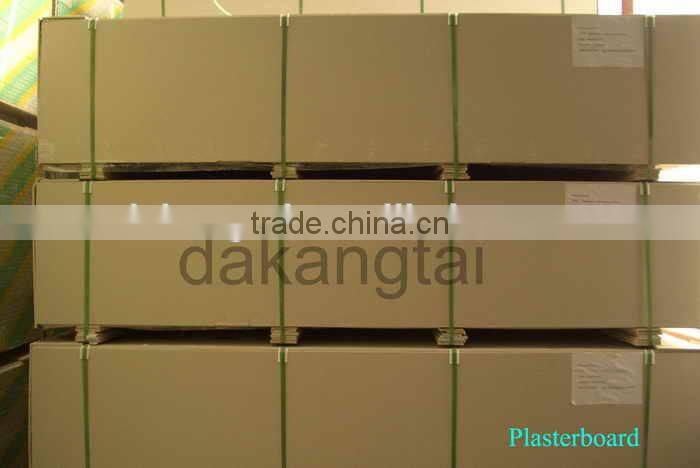 top quality moistureproof gypsum board green color drywall plasterboard