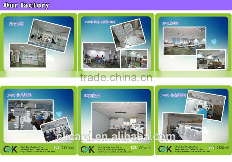 Printing eco-friendly pvc magnetic stripe business card from gold manufacture