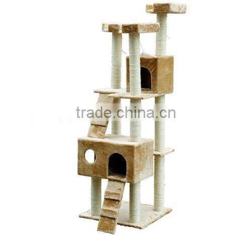 Deluxe Cat Tree Condo Pet Scratcher Furniture Scratcher