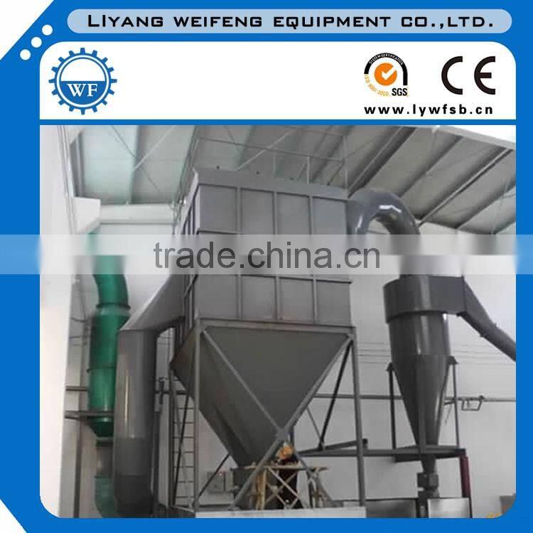 industrial air filtration equiment bag filter dust collector for granite polishing
