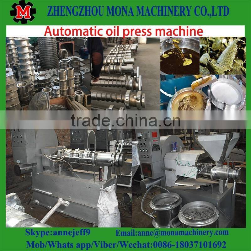 Automatic oil press machine/walnut oil cold pressing machine/peanut oil extract machine for sale