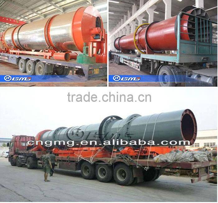15tons per hour Rotary Cement Drying Machine