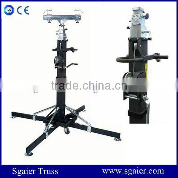12ft high speaker truss lift tower lighting lifter