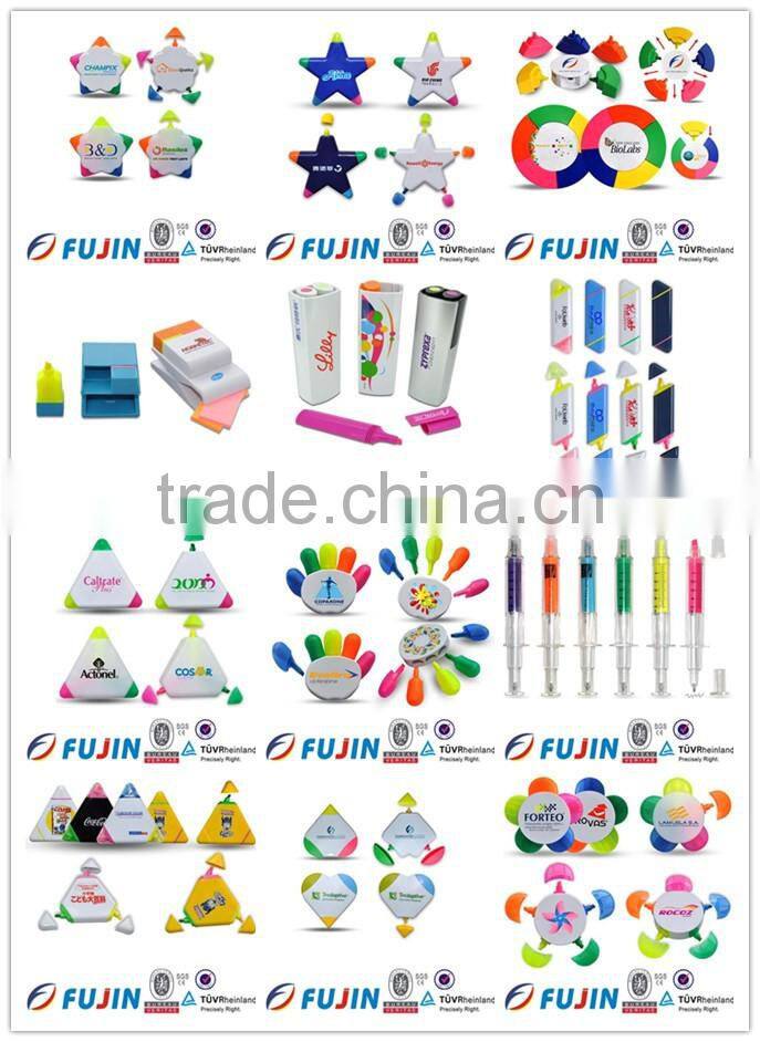 4 color swim ring shaped highlighter gift/promotional gifts/gift pen