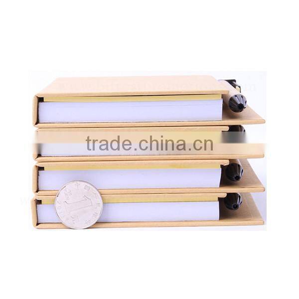 China Manufacturer Promotional Pallet Small Mini Notepad With Pen