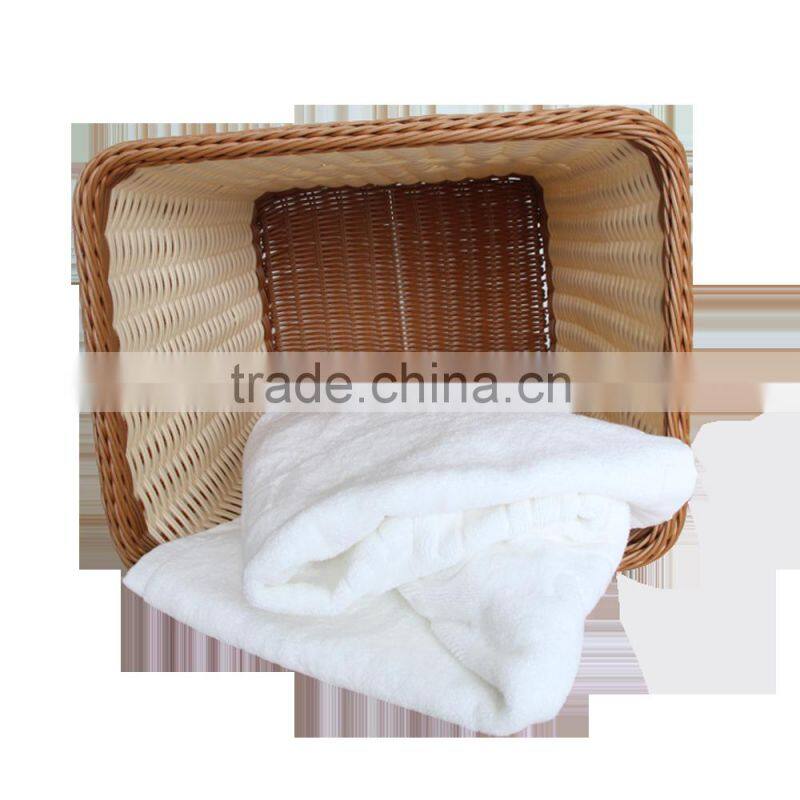 Excellent Quality hand weaving plastic laundry hamper for bathroom