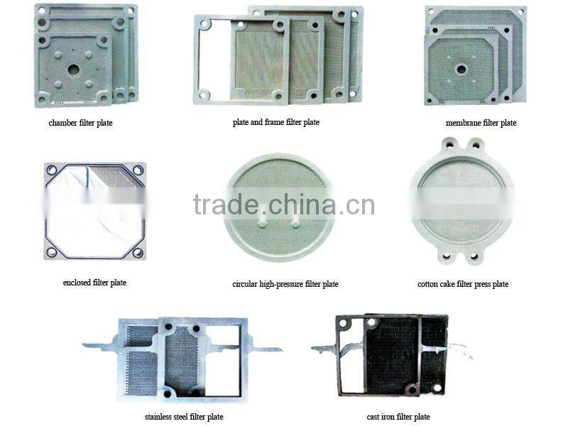 Long serve life plate & frame filter plate for sale