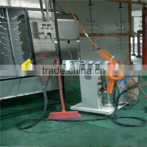 powder coating line for metal workpiece