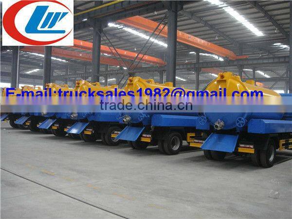 JAC 4CBM sewage suction truck