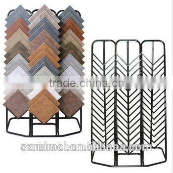 Customized Floor Standing Multi-tier Ceramic Tile Display
