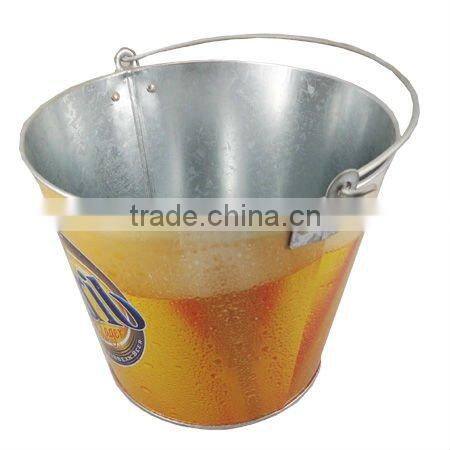 Bar tool OEM galvanized iron ice bucket