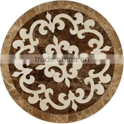 marble pattern medallion flooring stone