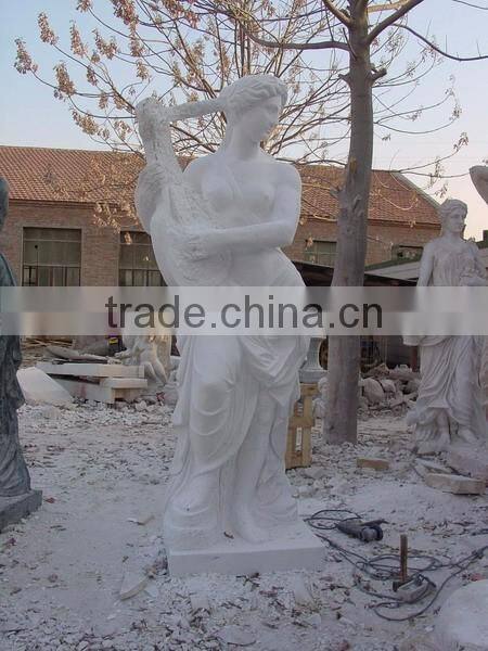 life lize human figure marble statue