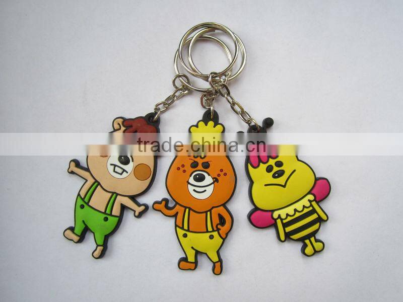 Motorcycle pvc keychain