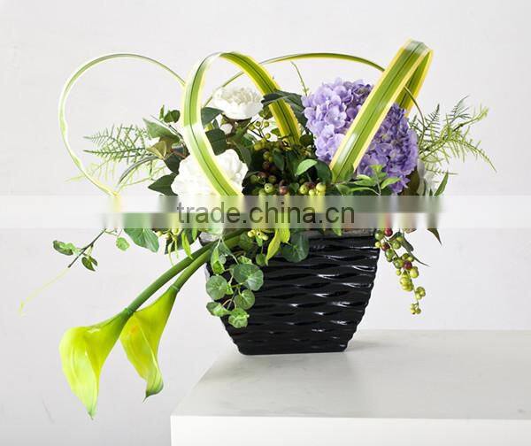 SJLJ013323 high quality flower pot and vase for wedding decoration