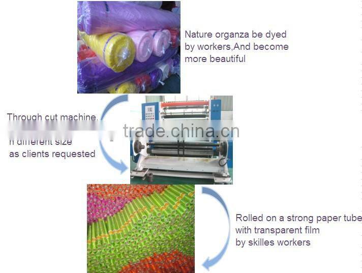 Organza Fabric Roll Decor Wedding