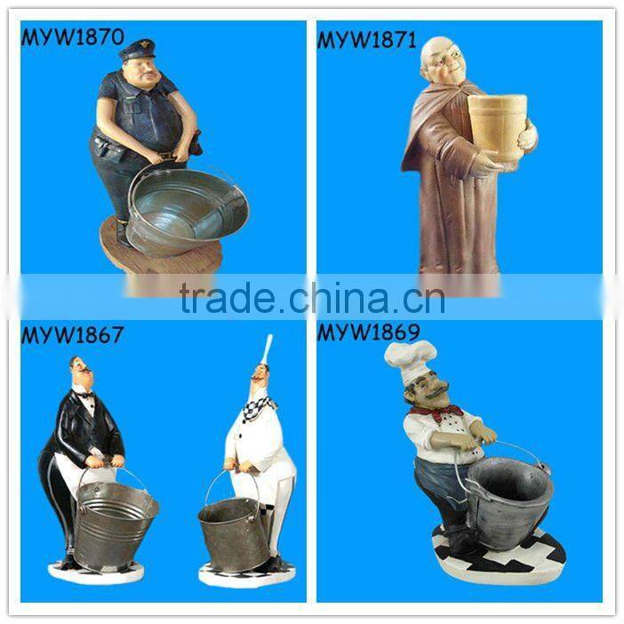 2012 NEW FASHION chef ceramic beer ice bucket