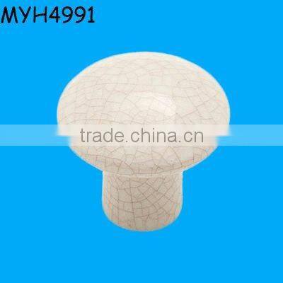 Designed bird shaped ceramic door knob