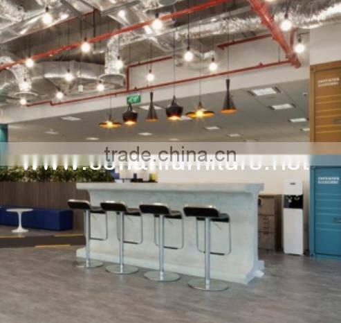Interior design custom sized built small cafe bar