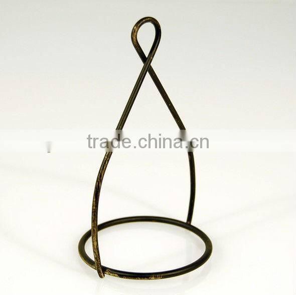 Simple Hanging Metal Iron Lantern Candle Holder