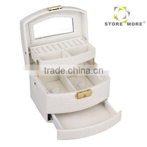 Hand Made Leatherette Kraft Jewelry Box