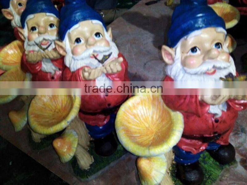 Gnome theme park resin garden craft gnome statue factory